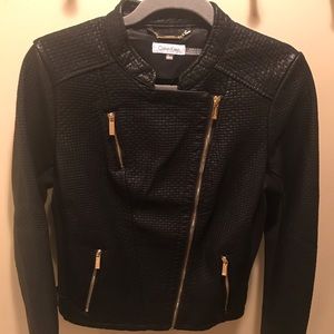 Calvin Klein Faux Leather Jacket - Never Worn!